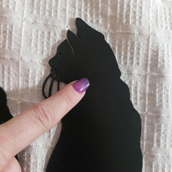 ENTHUSE DESIGN 2 pack black cat wall hooks - Picture 4 of 8